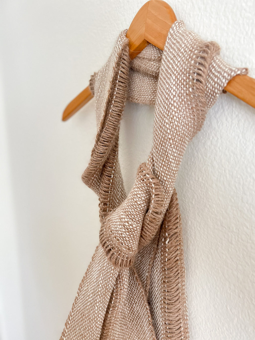The Local Scarf - Ivory Warp